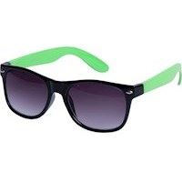 Meget k�r model (ca. 3-5 �r) sort med neon-gr�nne st�nger...